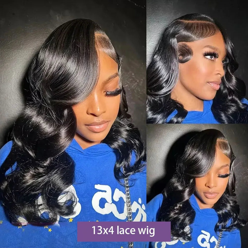 Body Wave Bob Glueless Wig – 220% Density | Ready To Wear 13x4 HD Lace Front