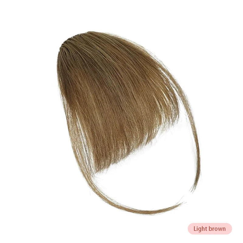 Invisible Air Bangs Clip-In Hair Extension – 100% Human Hair Fringe
