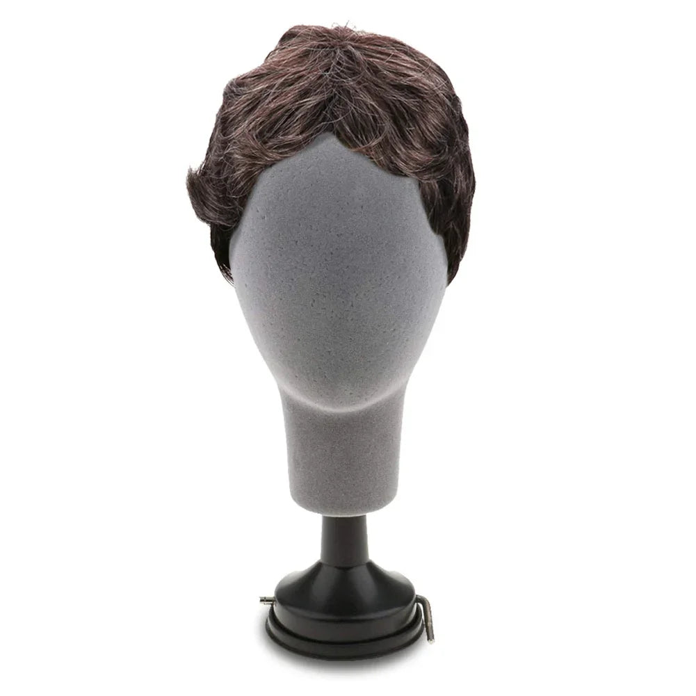 Foam Mannequin Head Display Stand – Wig, Hat & Glasses Holder
