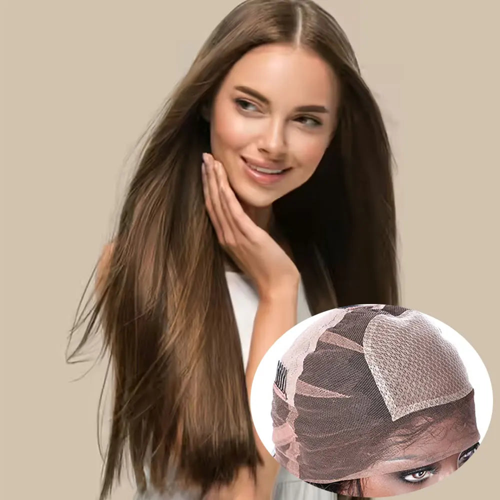 Silk Top Full Lace Wig – Straight Brazilian Remy Hair 150%