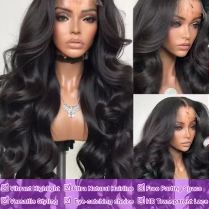 Body Wave Glueless 5x5/13x6 HD Lace Front Wig 250%