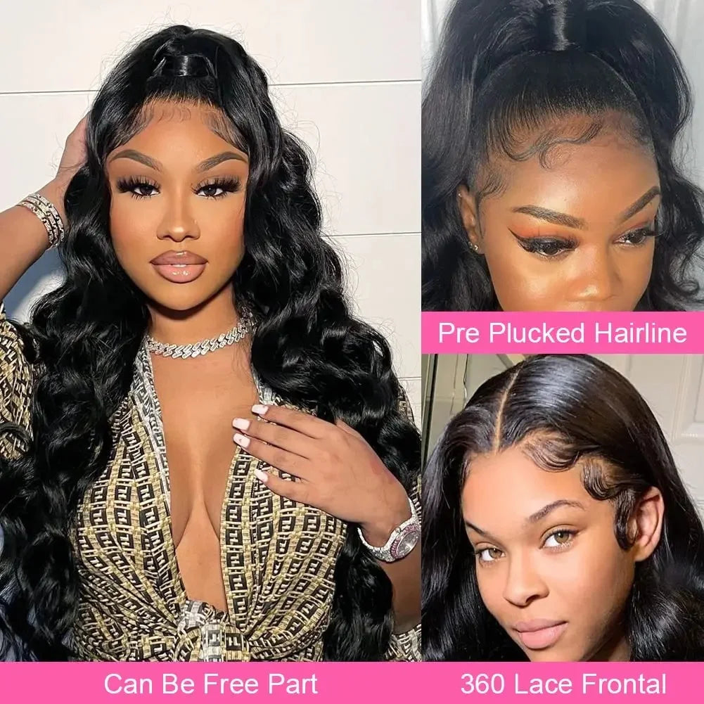 Body Wave 13x6/13x4 HD Lace Front Wig – Brazilian Human Hair