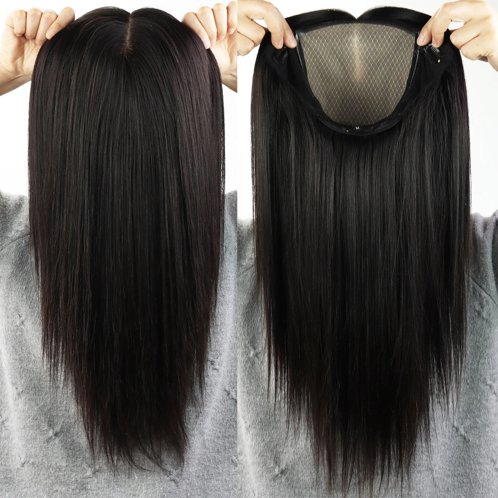 Silk Top 6x6 PU Front Remy European Straight Wig