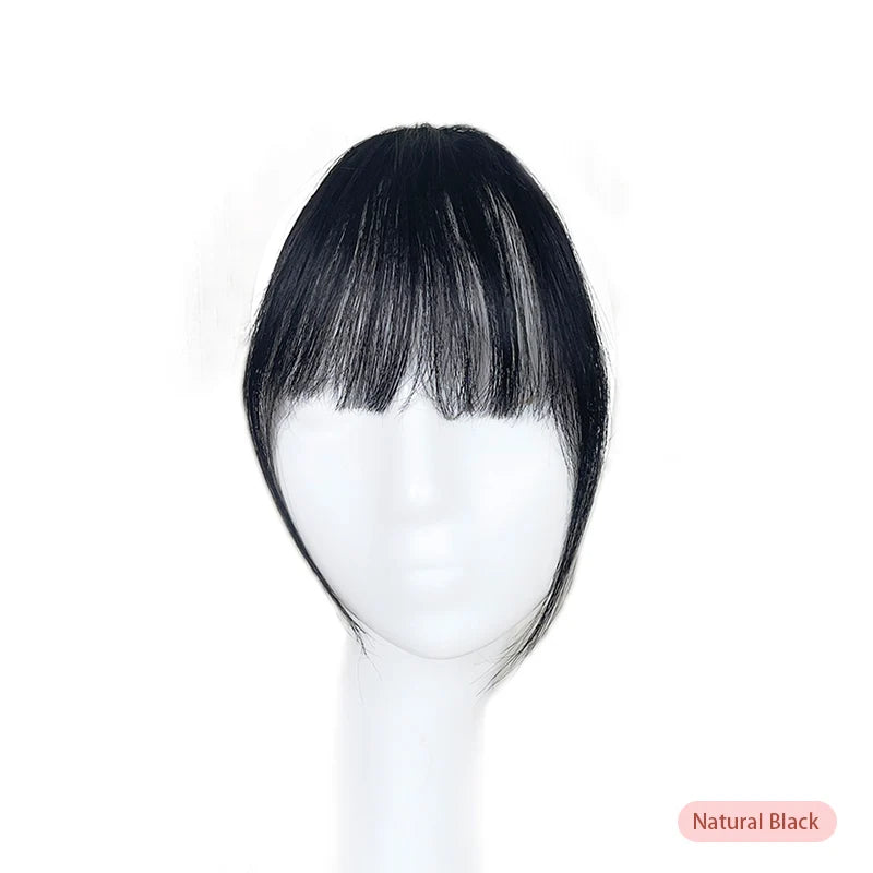 Invisible Air Bangs Clip-In Hair Extension – 100% Human Hair Fringe