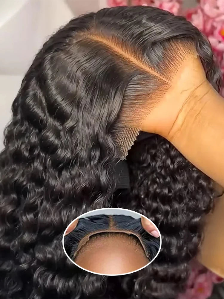 Water Wave Glueless 13x6 HD Frontal Wig 250%