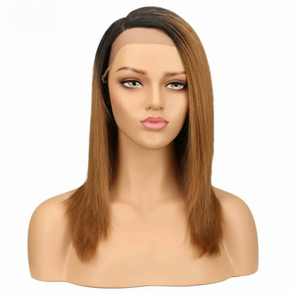 Jennifer | TT1B-30 Ombre Straight Bob Lace Wig – Part Lace | Brazilian Human Hair