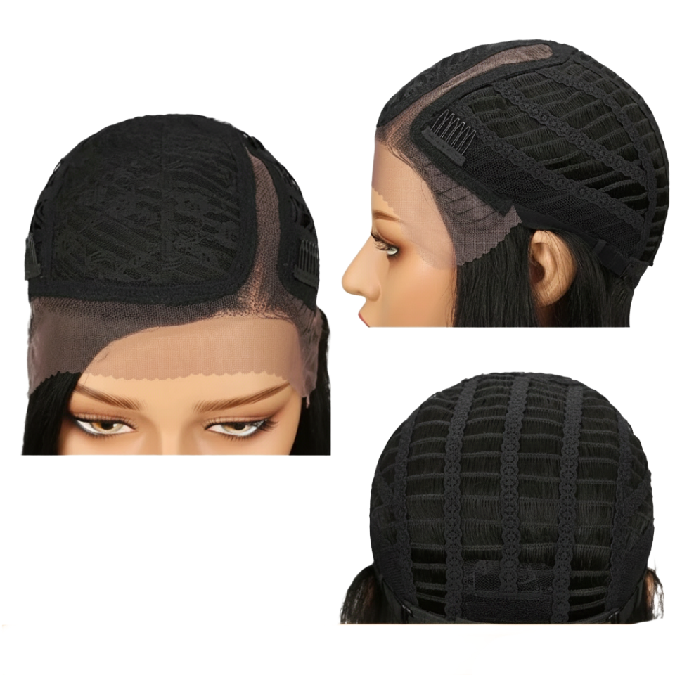 Jennifer | TT1B-30 Ombre Straight Bob Lace Wig – Part Lace | Brazilian Human Hair