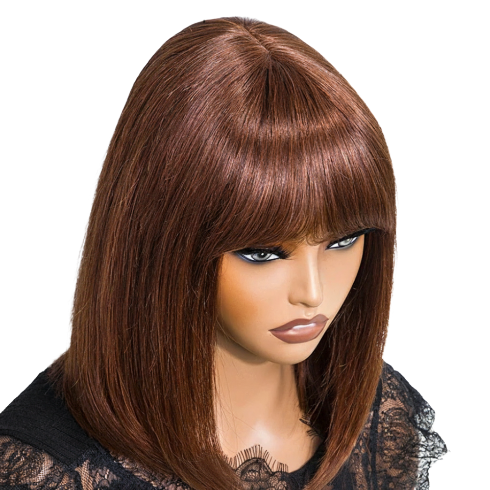 Cleo | Straight Bob Lace Wig – 3x1 T-Part | Multiple Colours | Peruvian Human Hair | 8–14 Inch