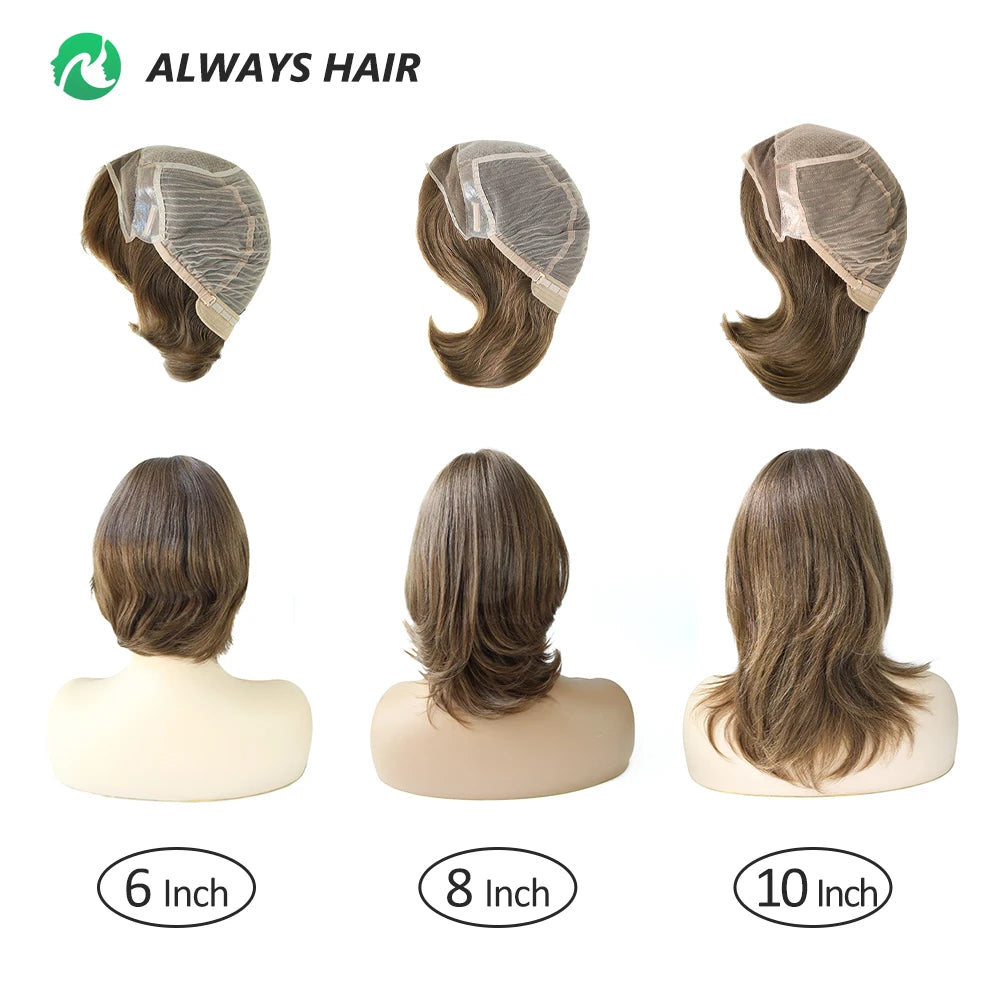European Virgin Hair Straight Short Lace Front Wig – French Lace