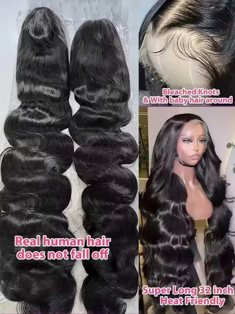 Body Wave Wear & Go Glueless Wig – 40/42 Inch | 250% Density HD Lace Front