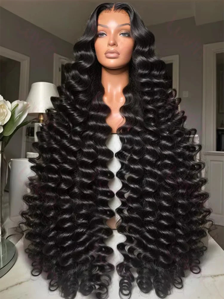 Loose Deep Wave HD Lace Front Wig – 13x4 / 13x6 | 250% Density Brazilian Hair