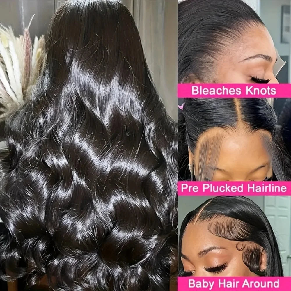 Body Wave 360 HD Full Lace Wig 250% – Full Hairline