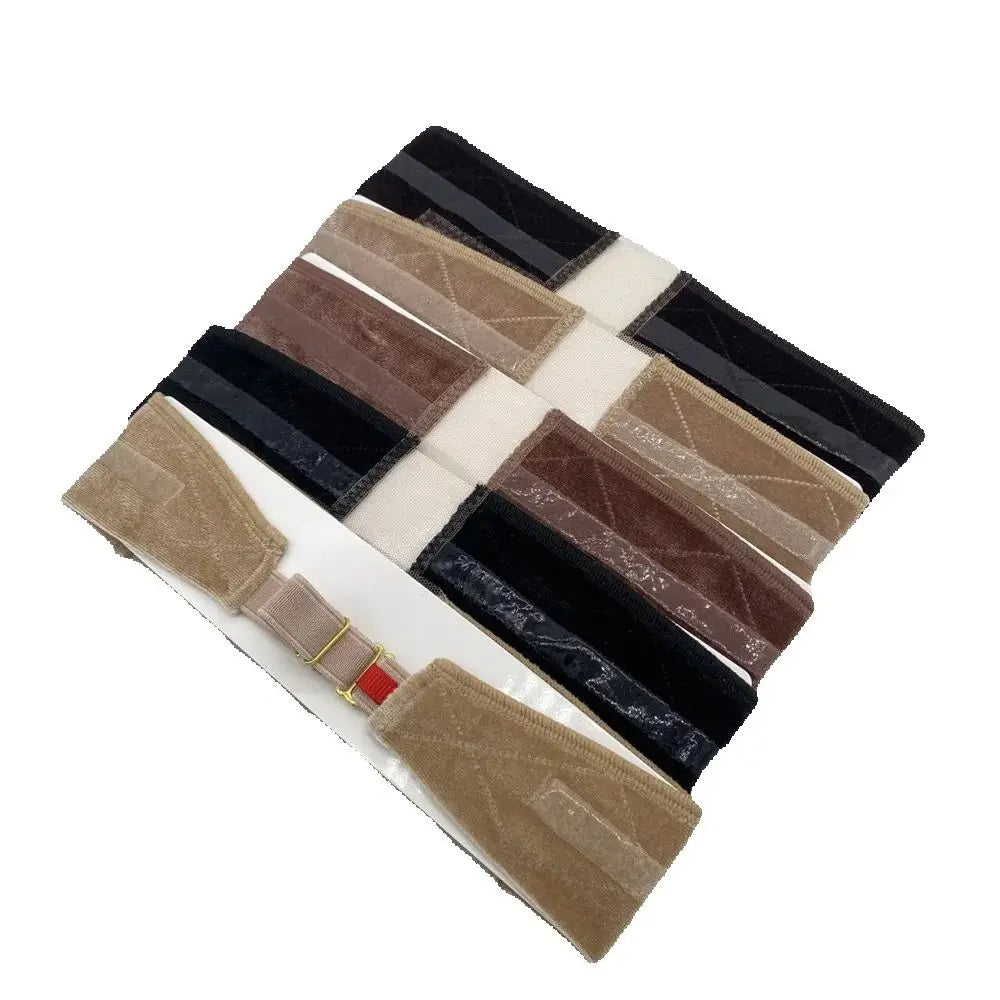 Velvet Wig Grip Headband with Silicone Film (5pcs)