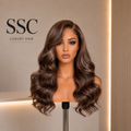 Chocolate Brown Body Wave 13x4 HD Lace Front Wig