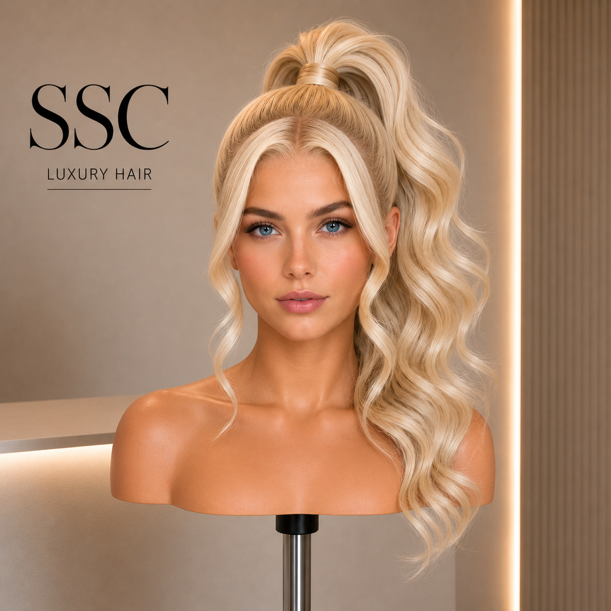613 Blonde Body Wave 360 Full Lace Wig – Ponytail Capable