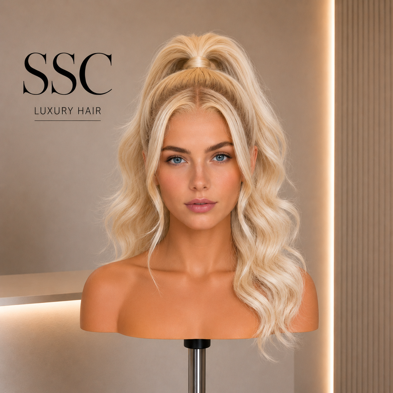 613 Blonde Body Wave 360 Full Lace Wig – Ponytail Capable