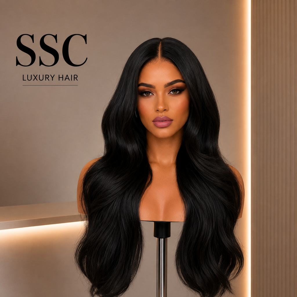 Body Wave Silk Base Wig with PU Front Lace – 150% Density
