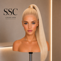 613 Honey Blonde Bone Straight 360 Lace Wig – Ponytail Capable