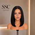 Bone Straight 4x4/13x4 Lace Front Bob Wig